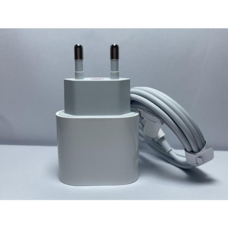 Bộ Củ Cáp Sạc Nhanh PD 20w loại tốt Cho 7/8/X/11/12/13. Cáp TypeC to 20w