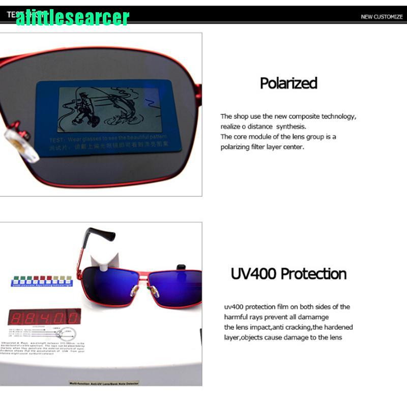 Kính Mát Phân Cực Gọng Kim Loại Phong Cách Cổ Điển Cho Nam | BigBuy360 - bigbuy360.vn