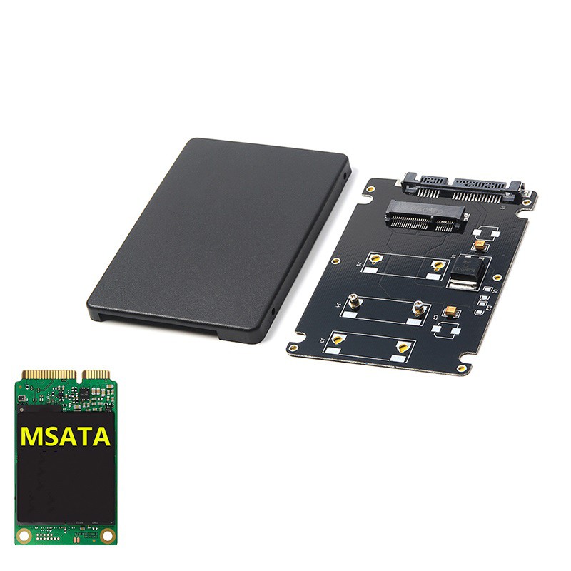 Box chuyển SSD mSATA sang SATA 2.5 inch cho máy bàn, laptop