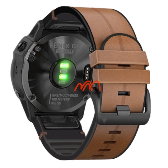 Dây Da Lưng Nhựa Garmin Fenix 5