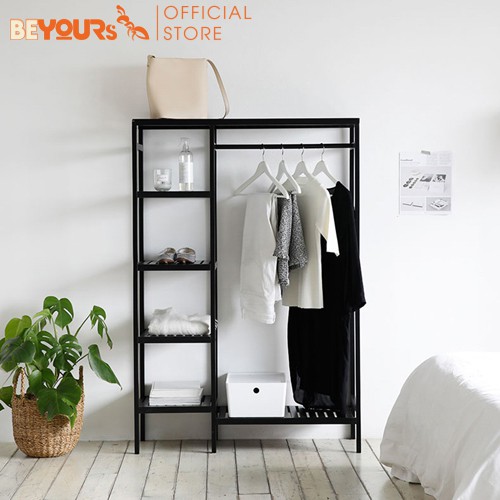 Tủ Treo Quần Áo Gỗ BEYOURS Double Hanger M Nội Thất Kiểu Hàn Lắp Ráp - Nội Thất Phòng Ngủ