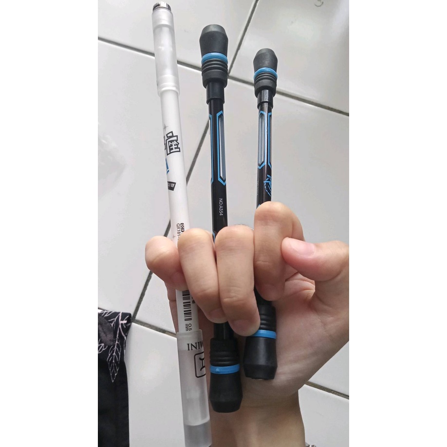 Bút Bi lăn Xoay Đầu 0.5mm hàng cao cấp - Mua 1 Tặng 1