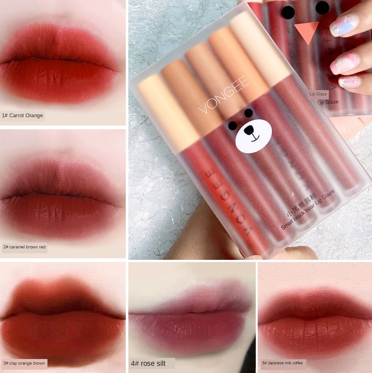 Son Môi Màu Bóng Lì Lâu Trôi Không Thấm Nước Thời Trang Độc Đáo | BigBuy360 - bigbuy360.vn