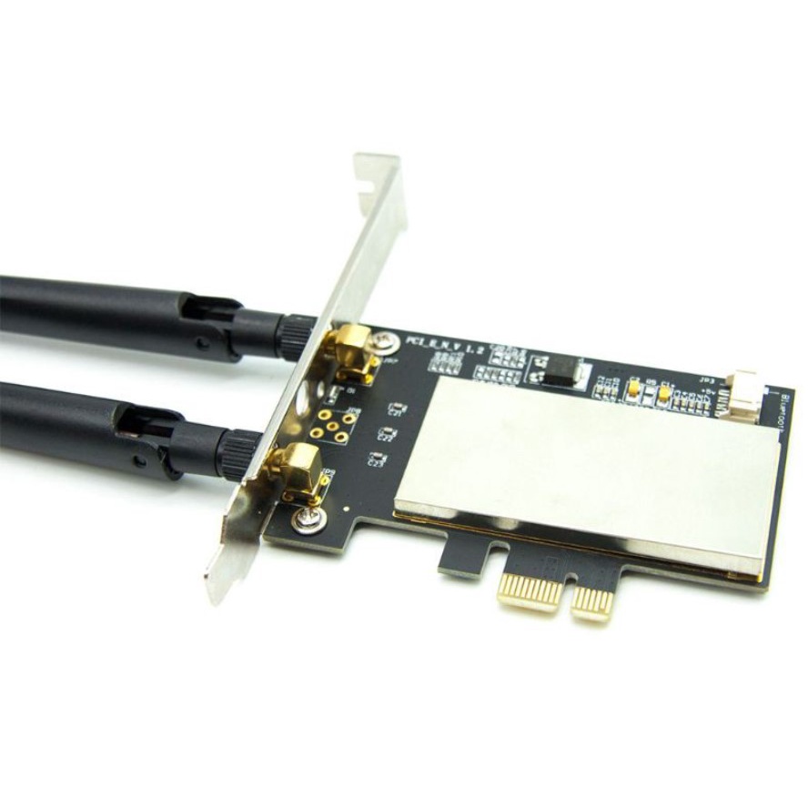 Adapter chuyển đổi card wifi m2 laptop sang wifi pice dùng cho máy tính bàn Ax200 9260 8265 1650a