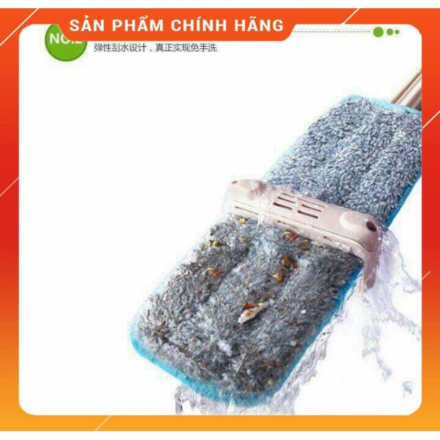 [HÀNG SIÊU TỐT] Cây lau nhà tự vắt phẳng thông minh xoay 360 độ