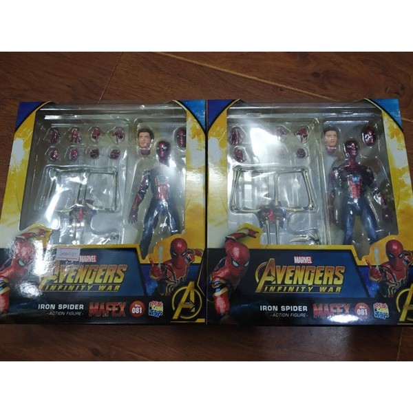 MÔ HÌNH NHÂN VẬT  MAFEX IRON SPIDER OPEN