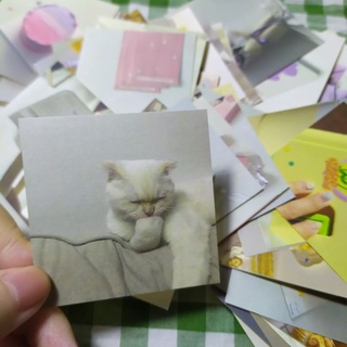 [có sẵn] STICKER DECOR cute size vừa - random hình ảnh.