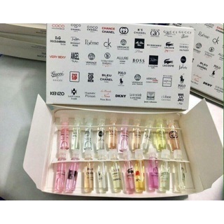 Set nước hoa mini 20 ống