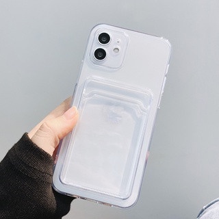 iPhone 14 Pro Max 13 Pro Max Ốp điện thoại bằng silicon có ngăn đựng thẻ cho iPhone 12 11 Mini Pro Max