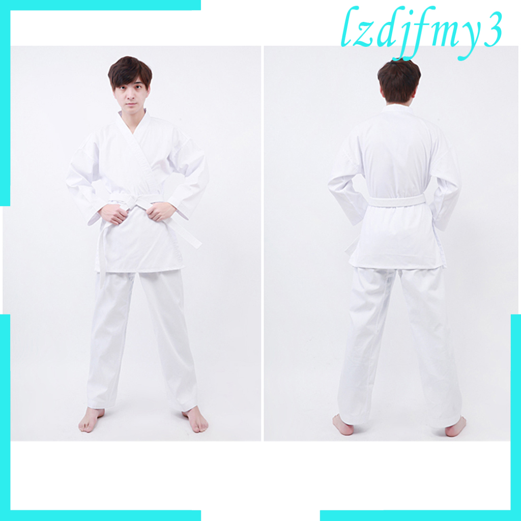 Bộ Quần Áo Võ Thuật Taekwondo Unisex Cho Người Lớn Và Trẻ Em