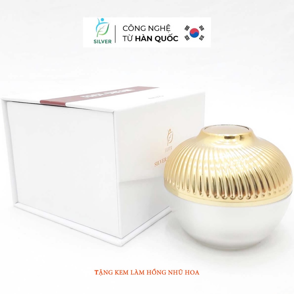 Kem Sữa Đánh Bay Các Loại Mụn - Nám Tàn Nhang - Dưỡng Ẩm Dưỡng Trắng Silver 30gr | BigBuy360 - bigbuy360.vn