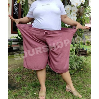 Image of [Part4] Shorts 3/4 Plus Size Extra Super Jumbo Large 80kg-120kg