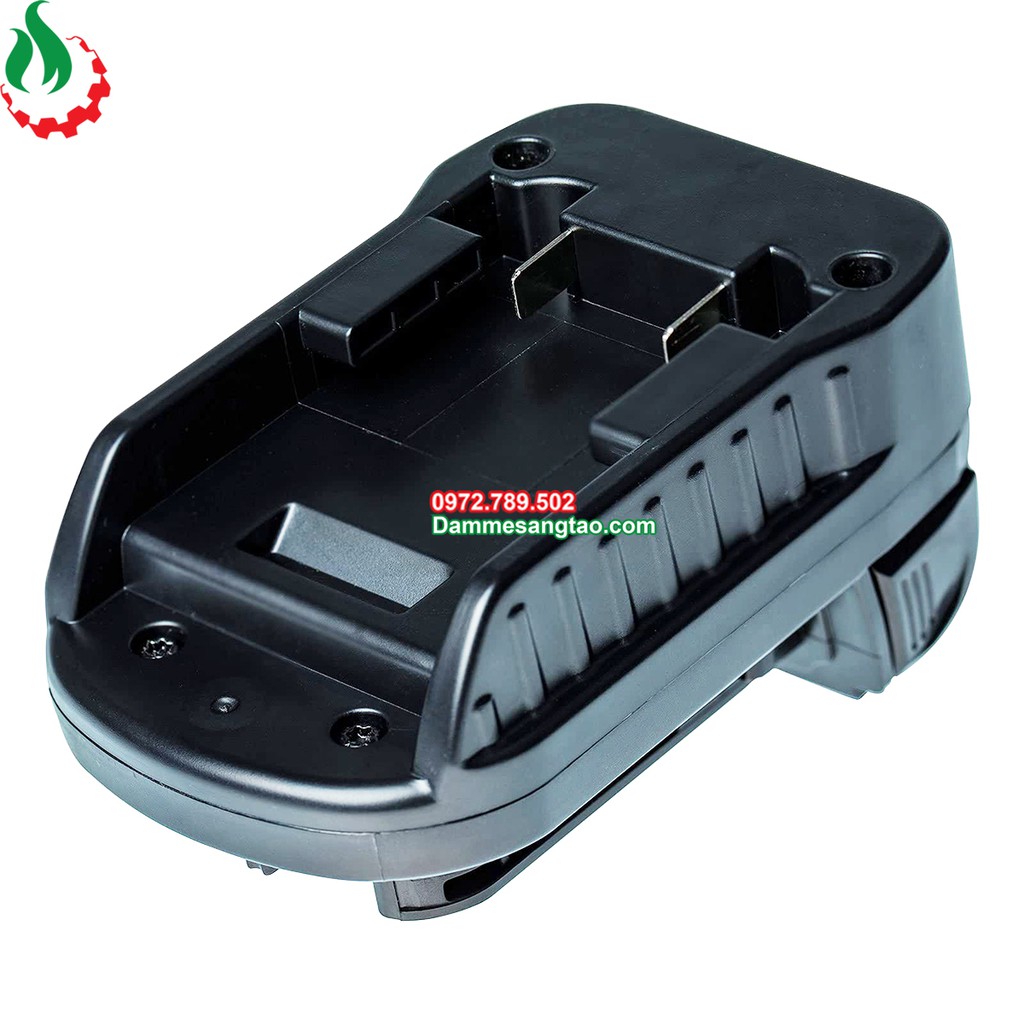 Đế chuyển pin dewalt 18V sang máy milwaukee 18V