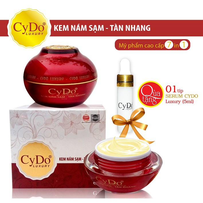 KEM NÁM SẠM, TÀN NHANG LUXURY CYDO 30G