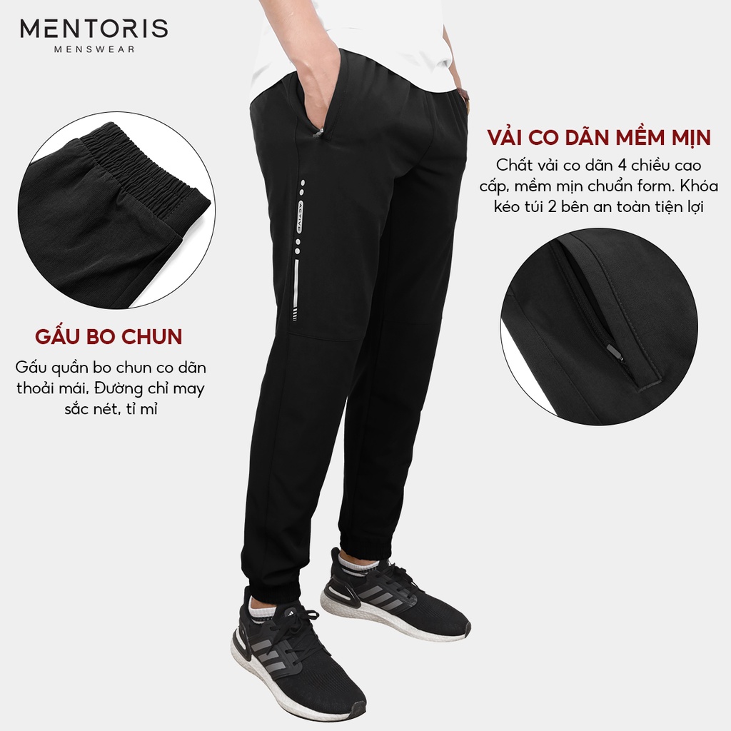 Quần thể thao nam sọc kẻ hè thu đông Chất Gió Thể Thao,Vải Dày Dặn,Co Giãn Vận Động Thoải Mái MDC2205 thương hiệu GUZADO