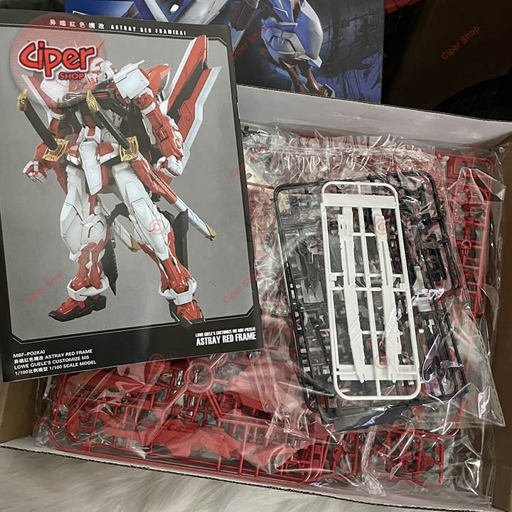 Mô hình Gundam Astray Red Frame MG 1/100 - Mô hình gundam - Gundam trung quốc - Figure Gundam Astray