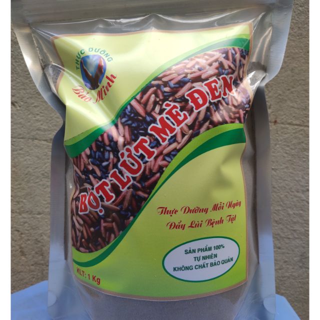 Bột Lứt Mè Đen Bảo Minh 1kg
