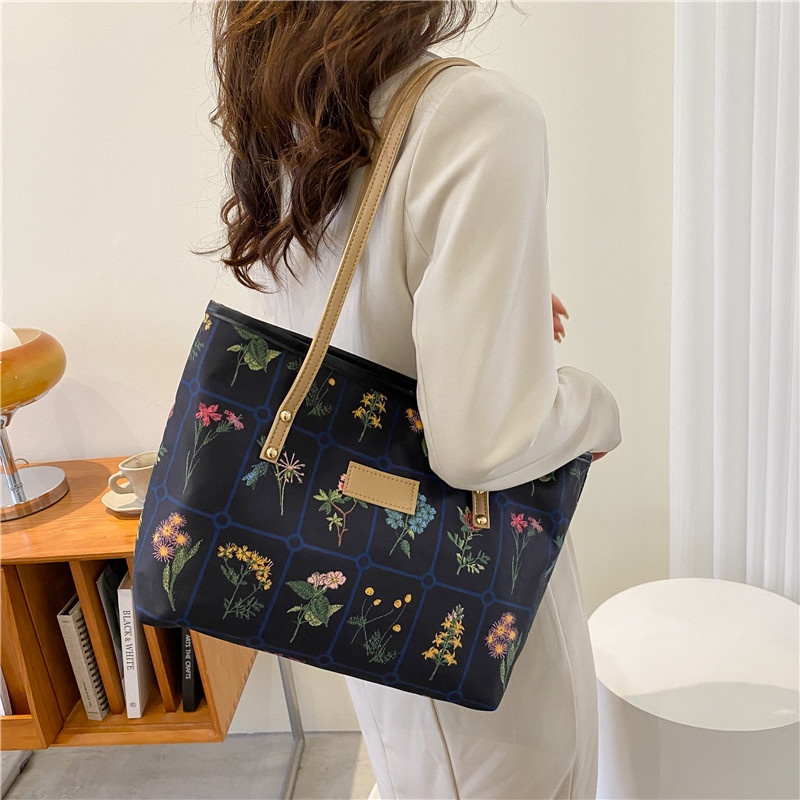 IELGY Túi Đeo Vai Cỡ Lớn In Họa Tiết Thời Trang Cho Nữ