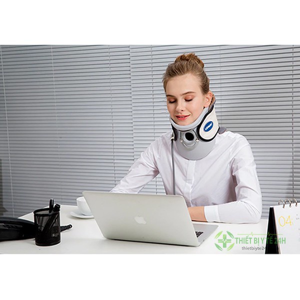 Đai Hơi Cổ, Đai Hơi Kéo Dãn Cổ, Nẹp Cổ, Cố Định Cổ, Đai Định Hình Cổ, Đai Kéo Dãn Cột Sống Cổ LEAMAI