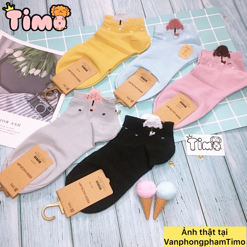 Tất Vớ Nữ Cổ Ngắn Cotton Cute Dễ Thương Giảm Đau Chân Phù Hợp Với Giày Nike Sneaker Bata Giầy Thể Thao Boots Cao Cổ