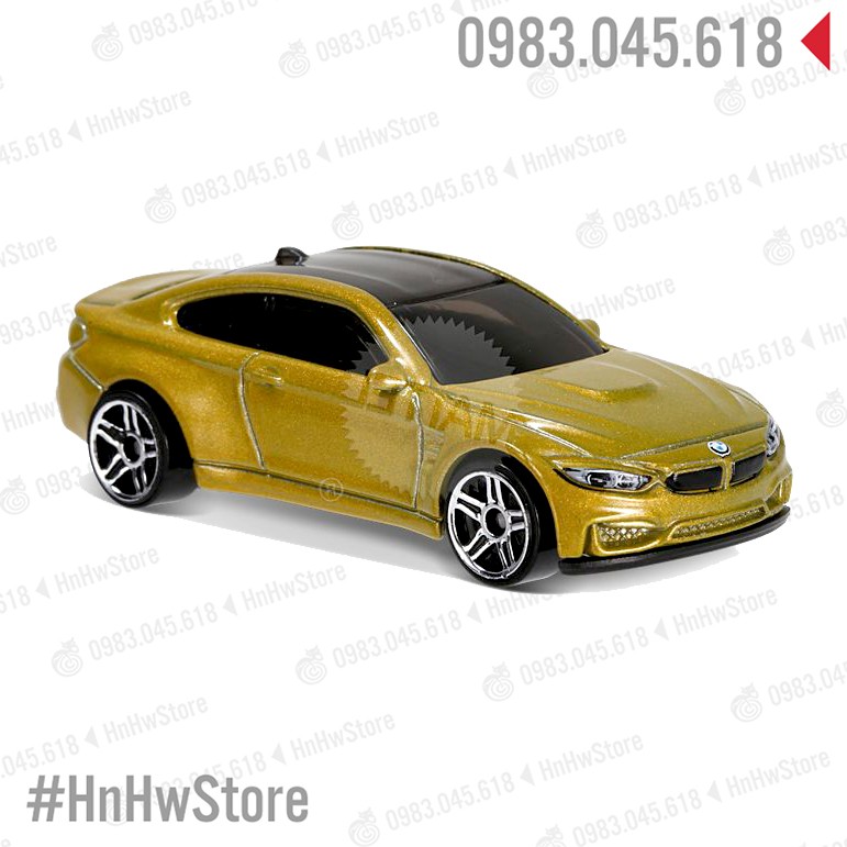 Xe Hot Wheels - BMW M4 Yellow hotwheels