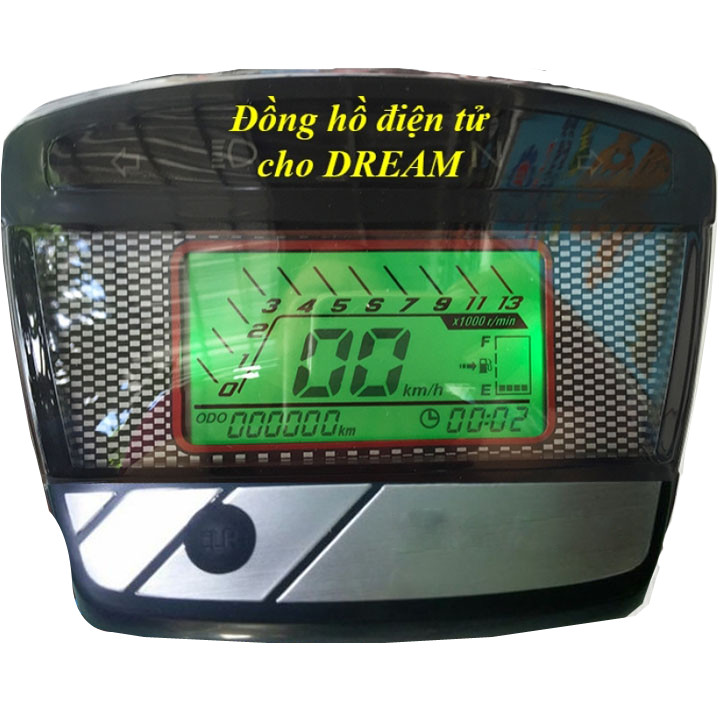 Đồng hồ điện tử LCD xe-dream hiển thị led 7 màu với nhiều tính năng hiện đại G285 - hàng cty ( BH 12TH 1 ĐỔI 1 )