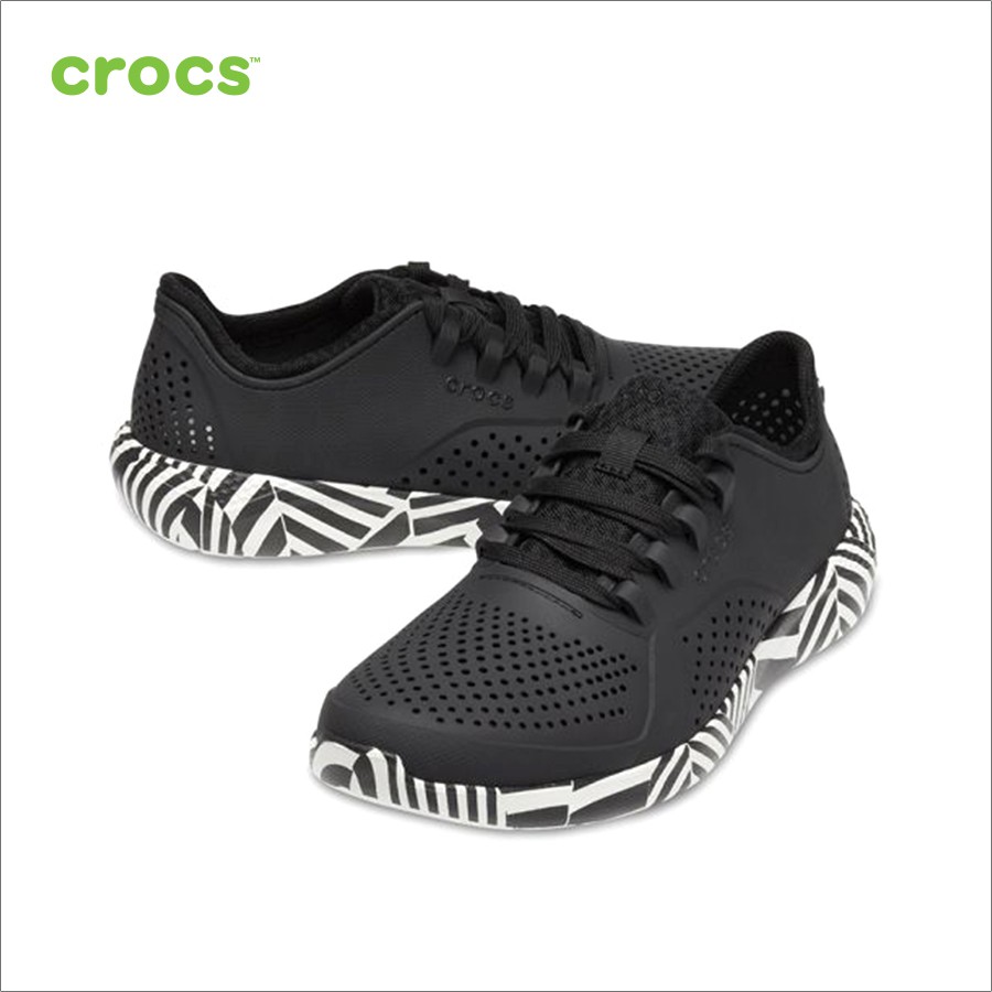 Giày Nam Crocs - LiteRide Geopunk Pacer 206113-066