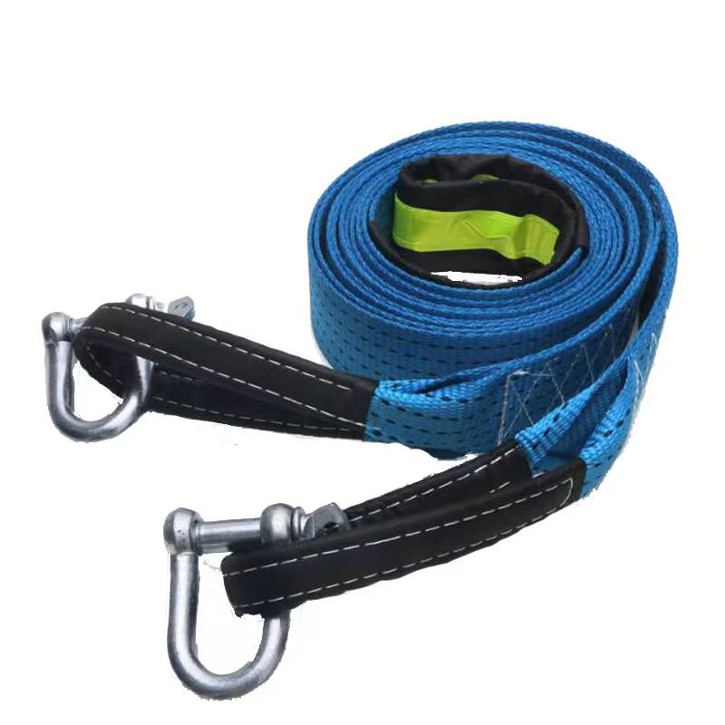 Cáp cứu hộ ô tô, dây kéo ô tô 5 mét 8 tấn