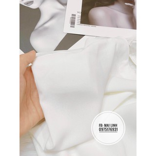 ❤ Set áo sát nách phối quần váy xòe