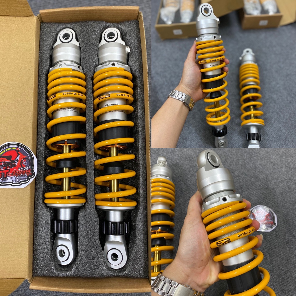 Phuộc Thụt Ohlins có tăng chỉnh : WAVE - DREAM - FUTURE - SIRUS - JUPITER.....Bảo Hành 1 Năm !