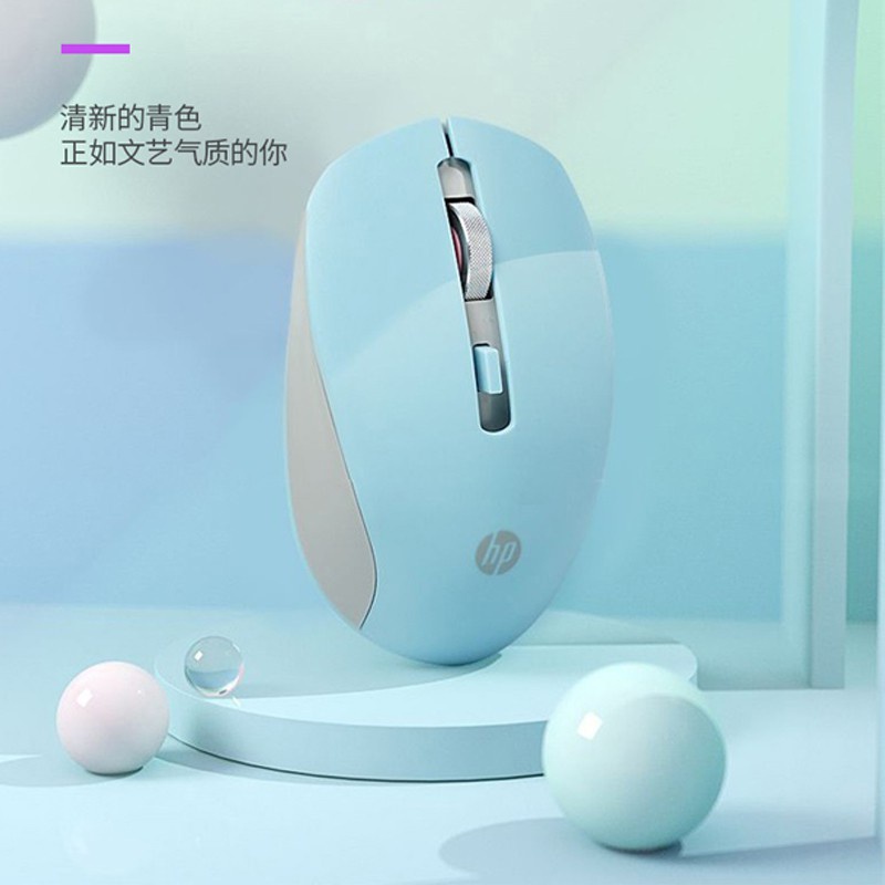 Chuột quang không dây Hp S1000 1600dpi 2.4g Chuyên dụng Bao gồm cả pin