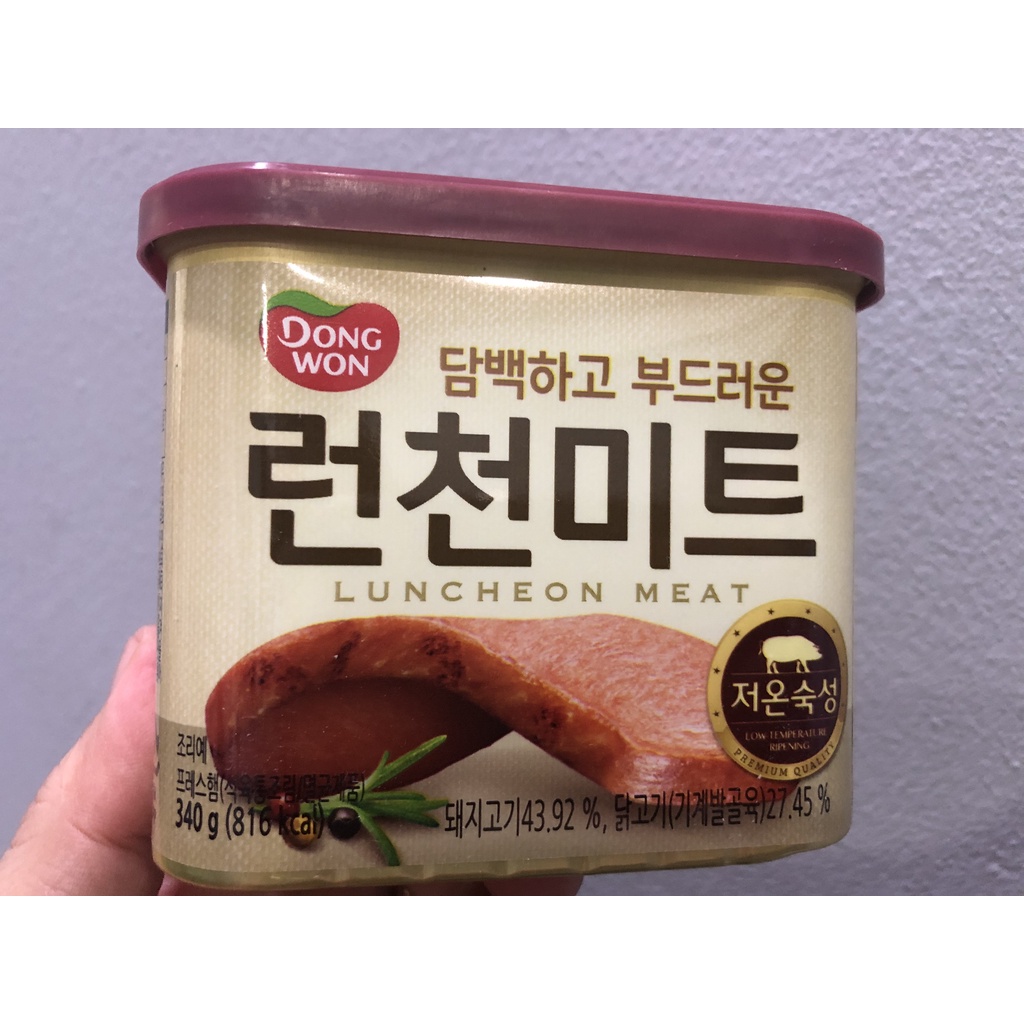 Thịt hộp Spam Hàn Quốc Dong Won 340g