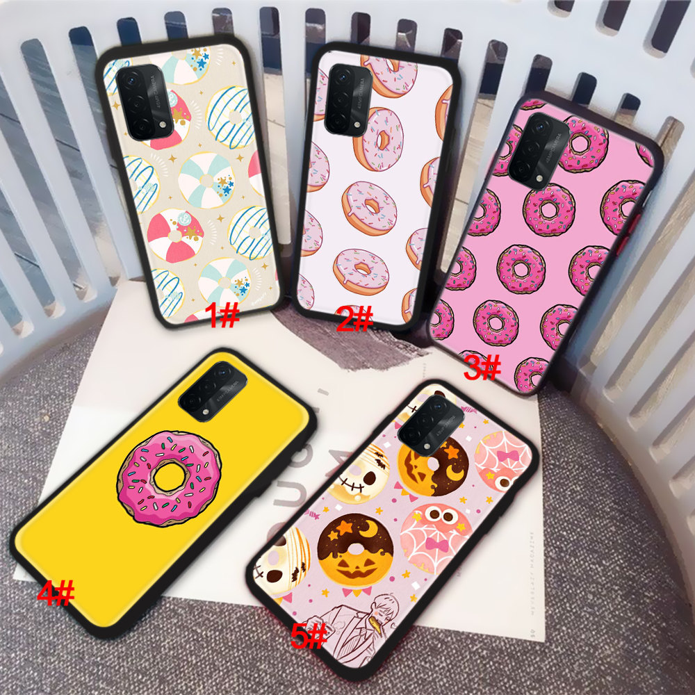 Realme 8 C20 C31 V15 GT NEO Narzo 30A OPPO Find X3 Pro Soft Case 44WS Donuts