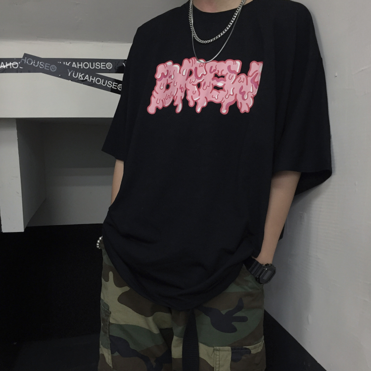 Áo Thun Ngắn Tay In Họa Tiết Retro Cho Nam Nữ