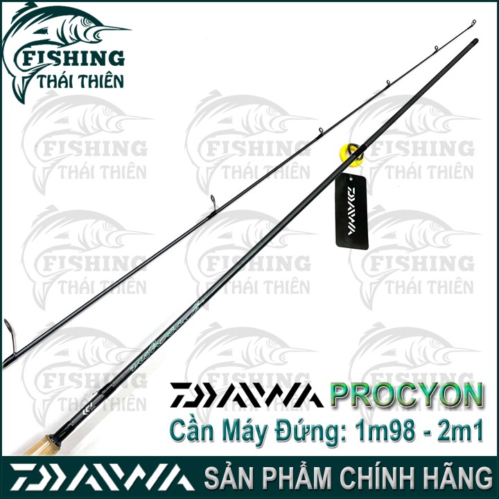 Cần Câu Cá Daiwa Procyon 662LF, 662MF, 702MHX Cần Lure Máy Đứng 1m98, 2m1 Dòng Cao Cấp Hàng Chính Hãng