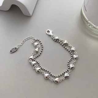 Lắc tay bạc bi lạ mắt freesize dễ đeo dành cho nữ - Twinkle Silver