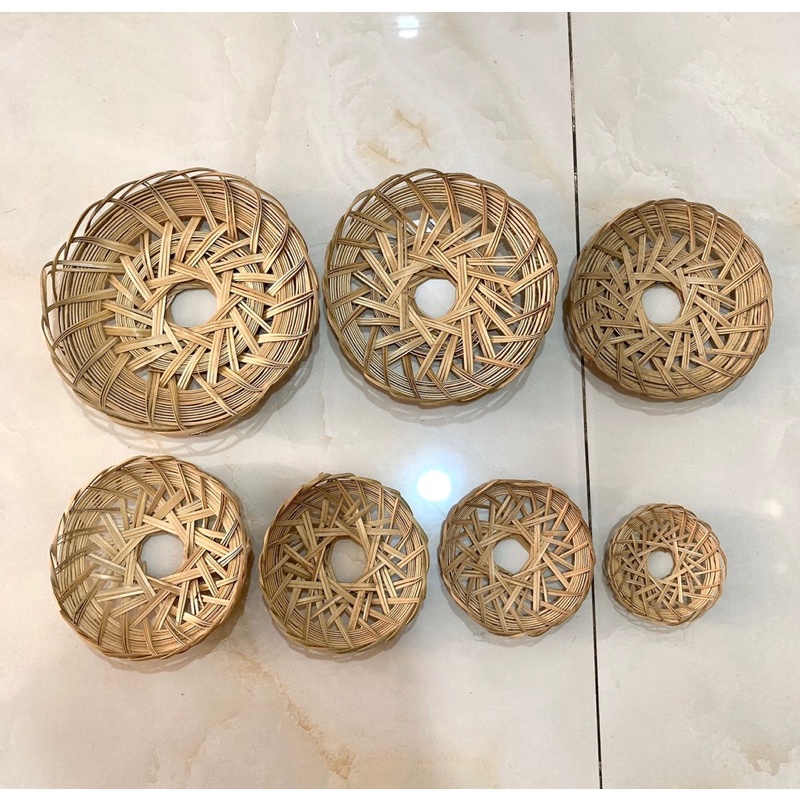 Rế tre lót nồi,niêu làm từ tre cứng