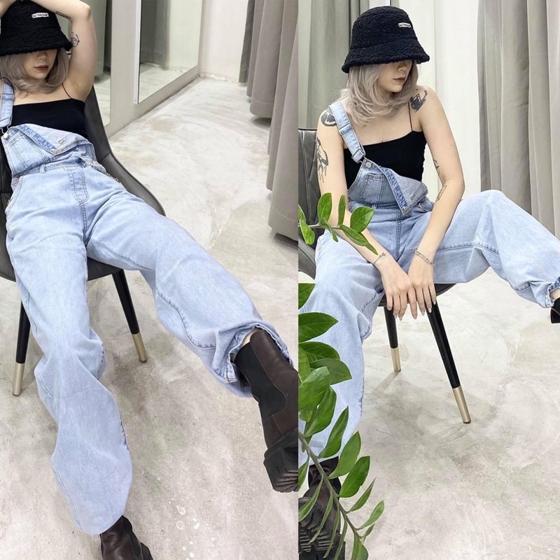 Quần Yếm Jeans 6 Nút Siêu Xinh Về lại r khách ơiii
