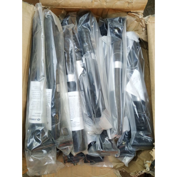 Cọc yên giảm sóc xe đạp 30.9mm hợp kim nhôm chính hãng ZOOM đài loan Đen / Bạc