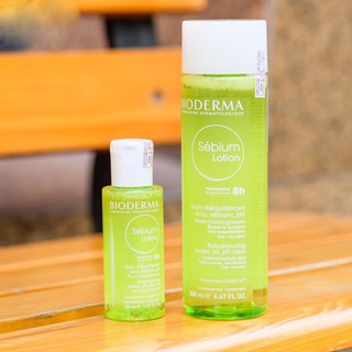 Toner Bioderma Sebium Lotion - Nước hoa hồng Bioderma Lotion cân bằng, dưỡng ẩm cho da 200ml