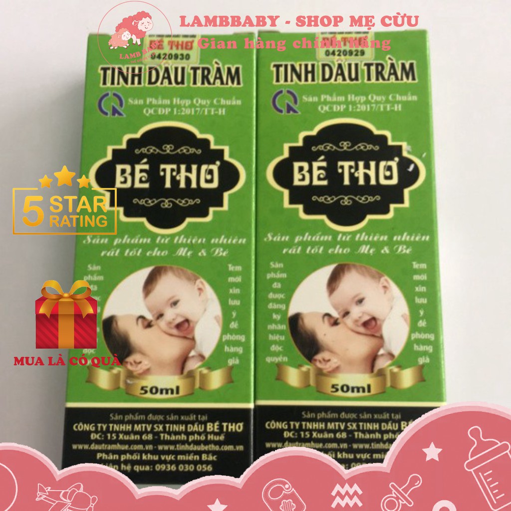 TINH DẦU TRÀM BÉ THƠ 50ml