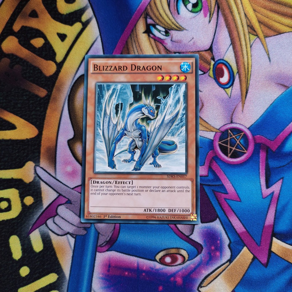 [Thẻ bài]  Blizzard Dragon SDKS-EN017 Thẻ bài Yugioh chính hãng