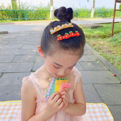 Lược Chải Tóc Kiểu Dáng Hoạt Hình Phong Cách Hàn Quốc Dành Cho Trẻ Em