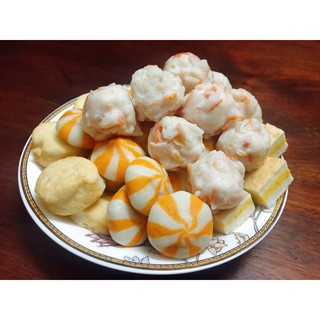 Bánh bao nhân trứng cá vn