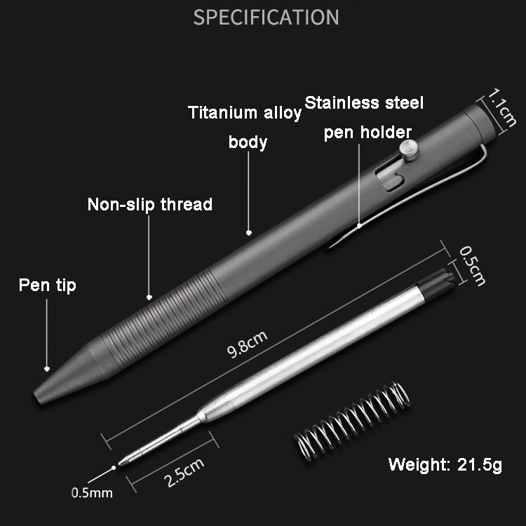 Bút Ký Tên Cnedc Bằng Hợp Kim Titan Cao Cấp