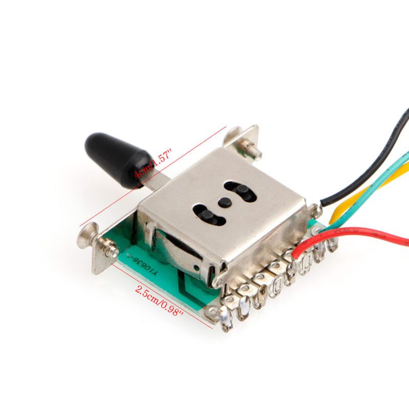 Bộ Pickup 5 Chiều 500k Có Nút Vặn Cho Đàn Guitar