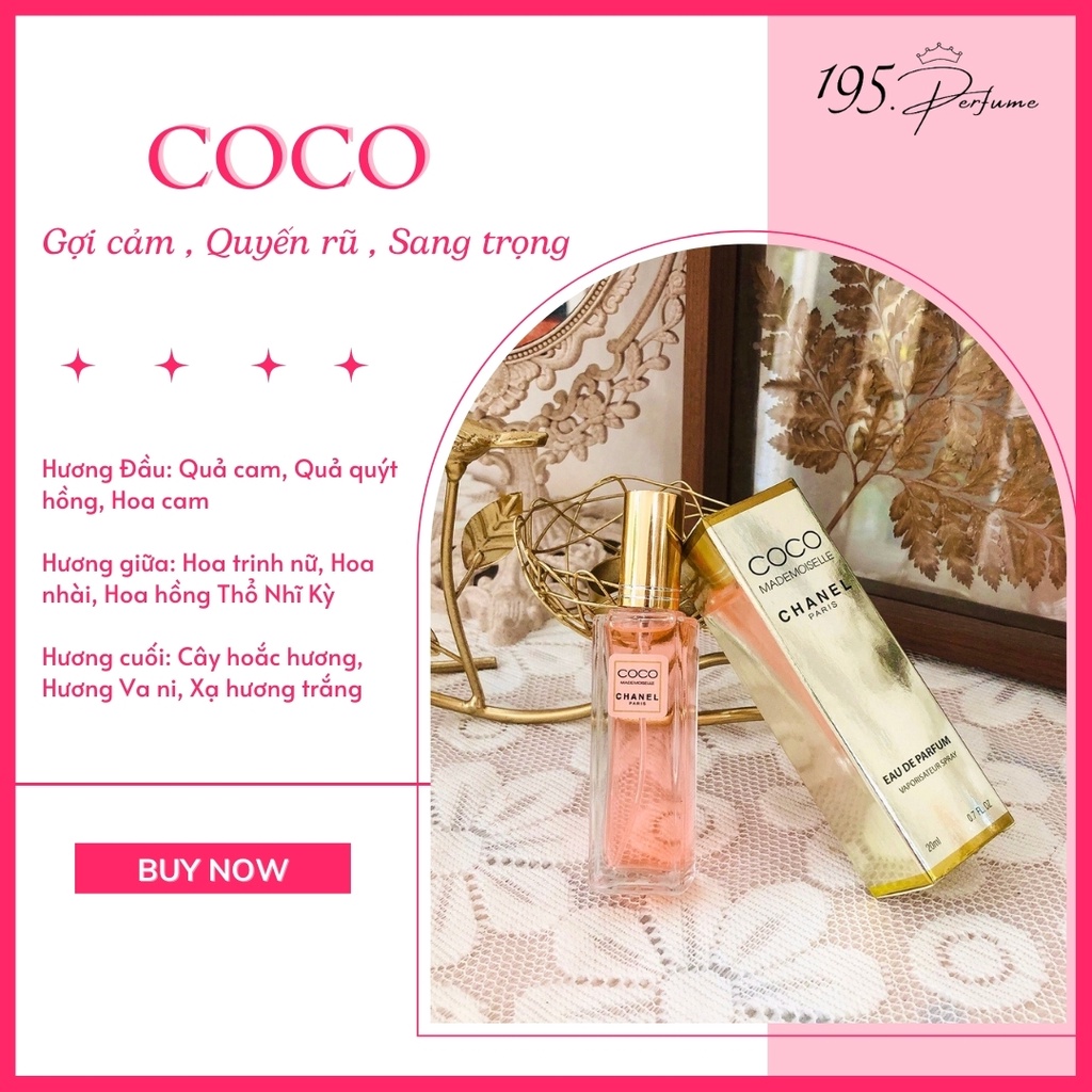 Nước hoa mini 20ml COCO MADEMOISELLE
