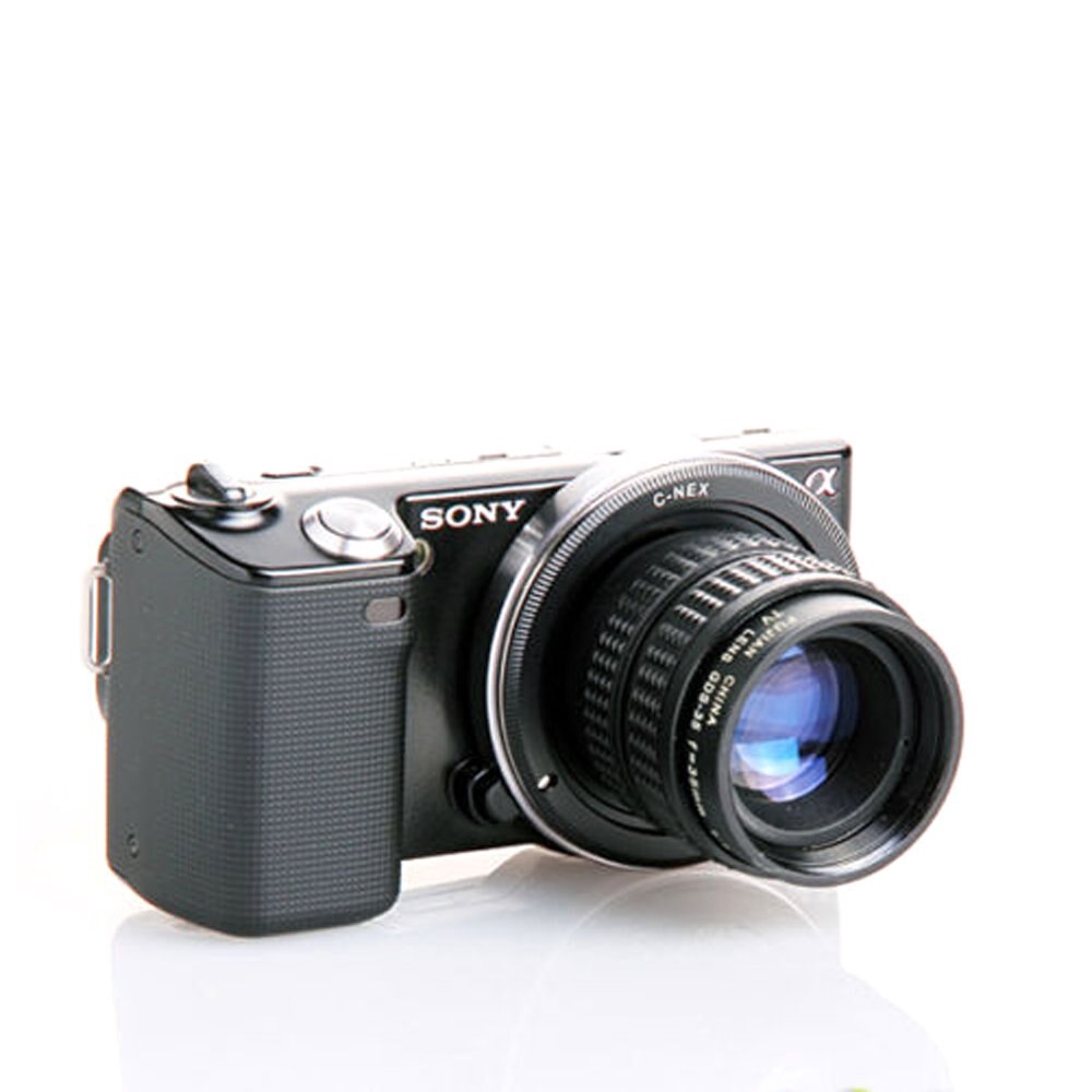 Ống Kính 35mm F1.7 Cctv + C + Enx Cho Sony Nex-5T N-3N N6 N7 N-5R A6000