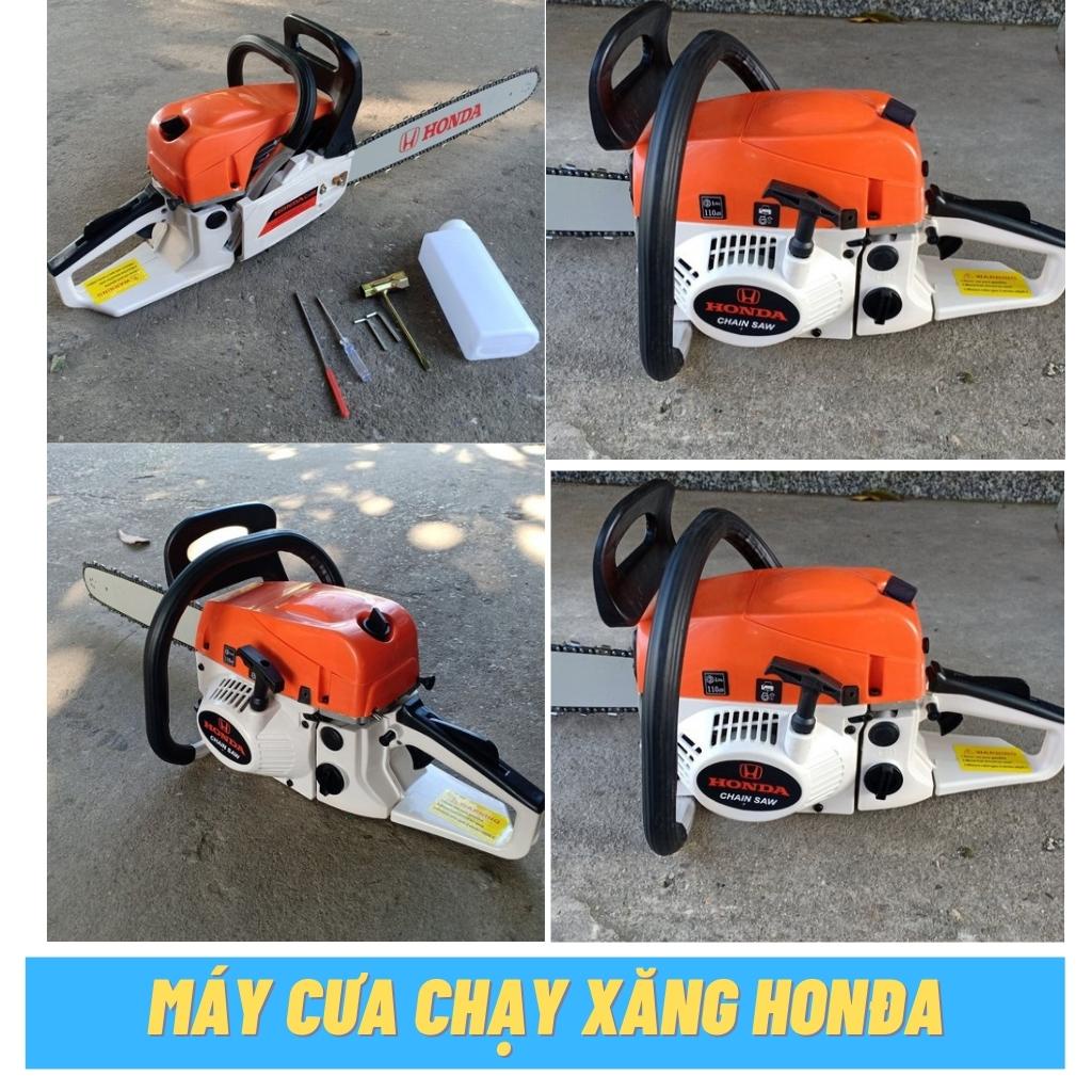 Máy cưa xích HONĐA CX68 máy cưa gỗ chạy xăng lam dài 55cm bảo hành 12 tháng