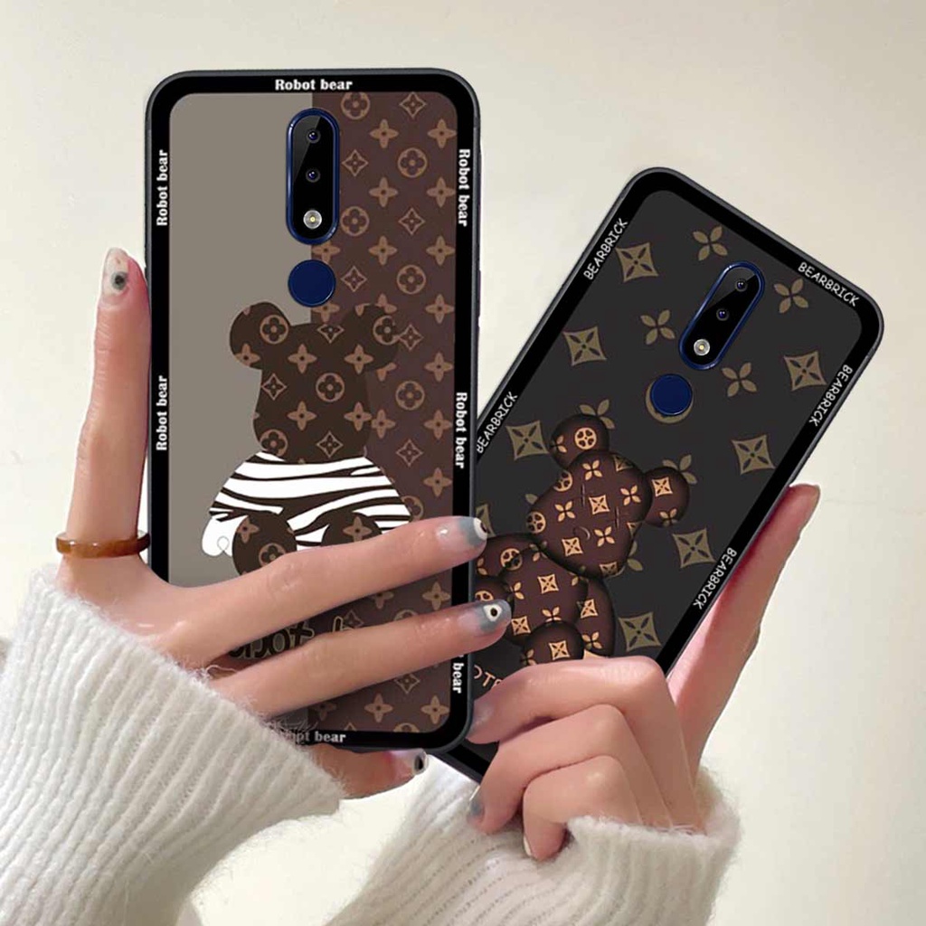 Ốp lưng điện thoại Nokia X5 / X6 gấu robot bear, phi hành gia đẹp, vỏ ốp rẻ đẹp